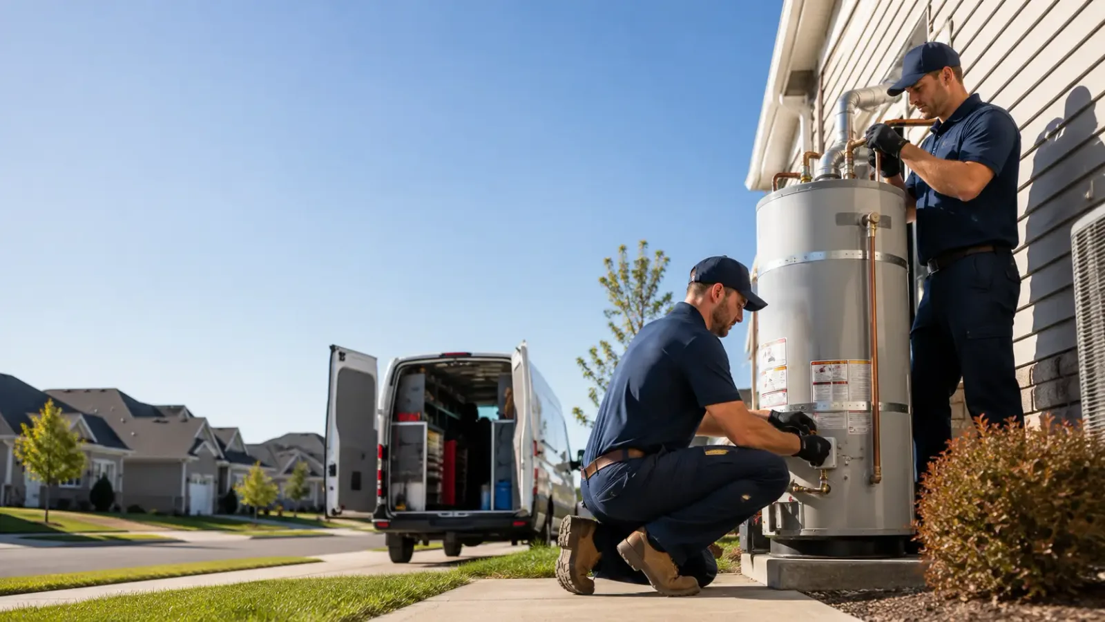 Water Heater Installation in Tolley, ND
